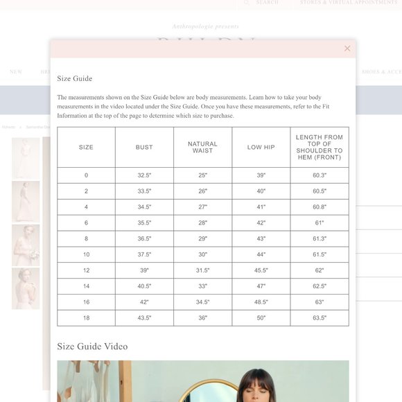 BHLDN Blush "Samantha" dress by Hitherto - Picture 8 of 8